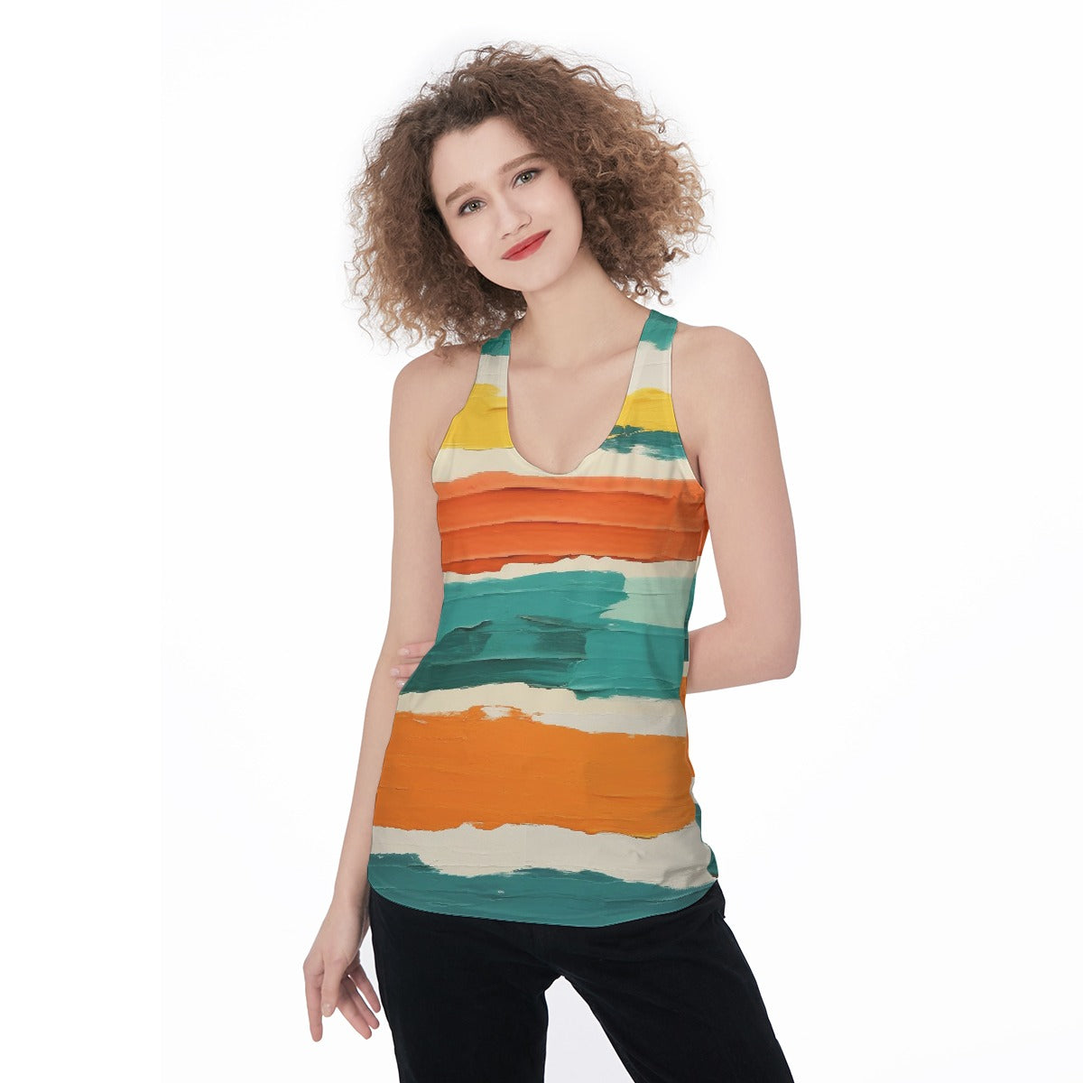 All-Over Print Women's Racerback Tank Top