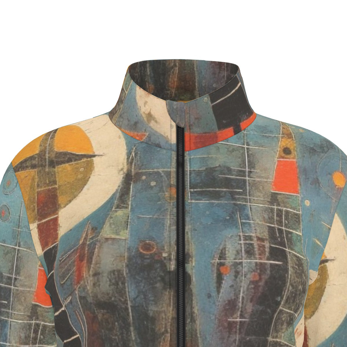 All-Over Print Women's Long Sleeve Thumbhole Jacket