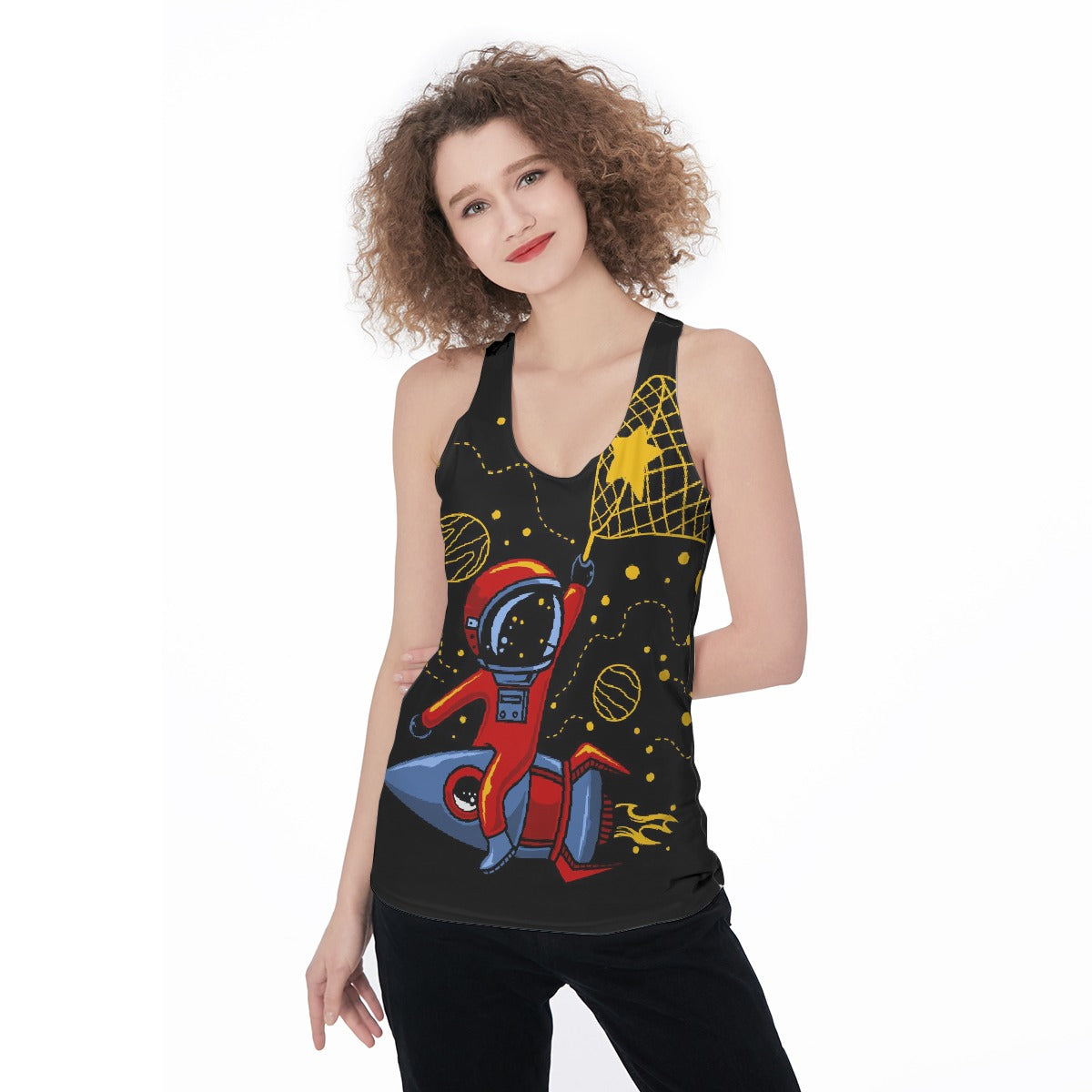 All-Over Print Women's Racerback Tank Top