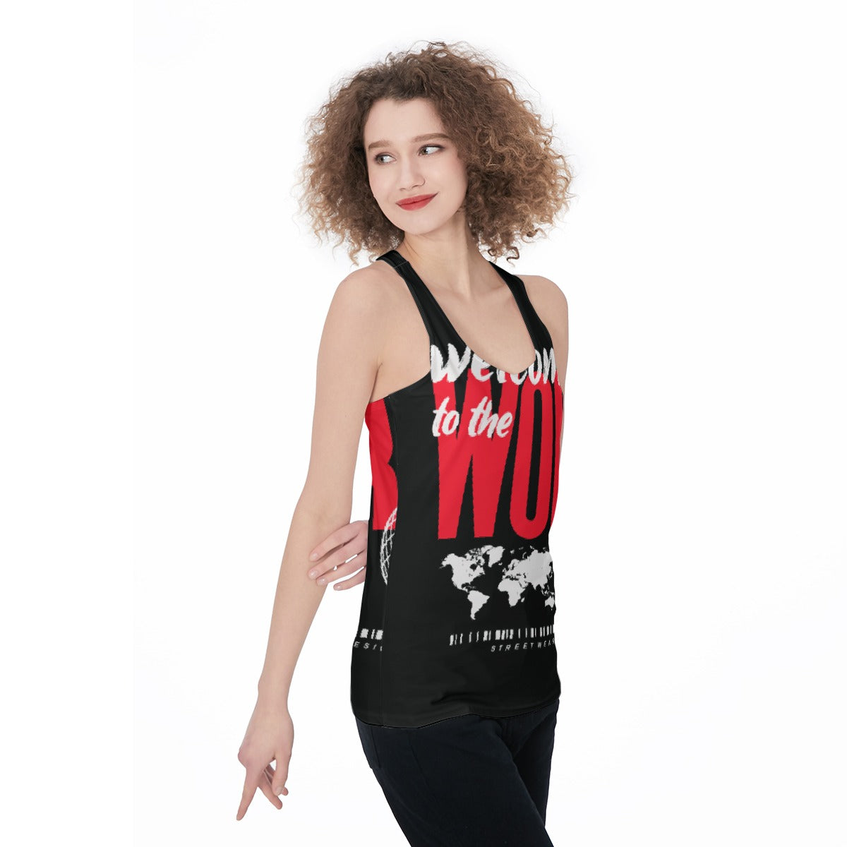 All-Over Print Women's Racerback Tank Top