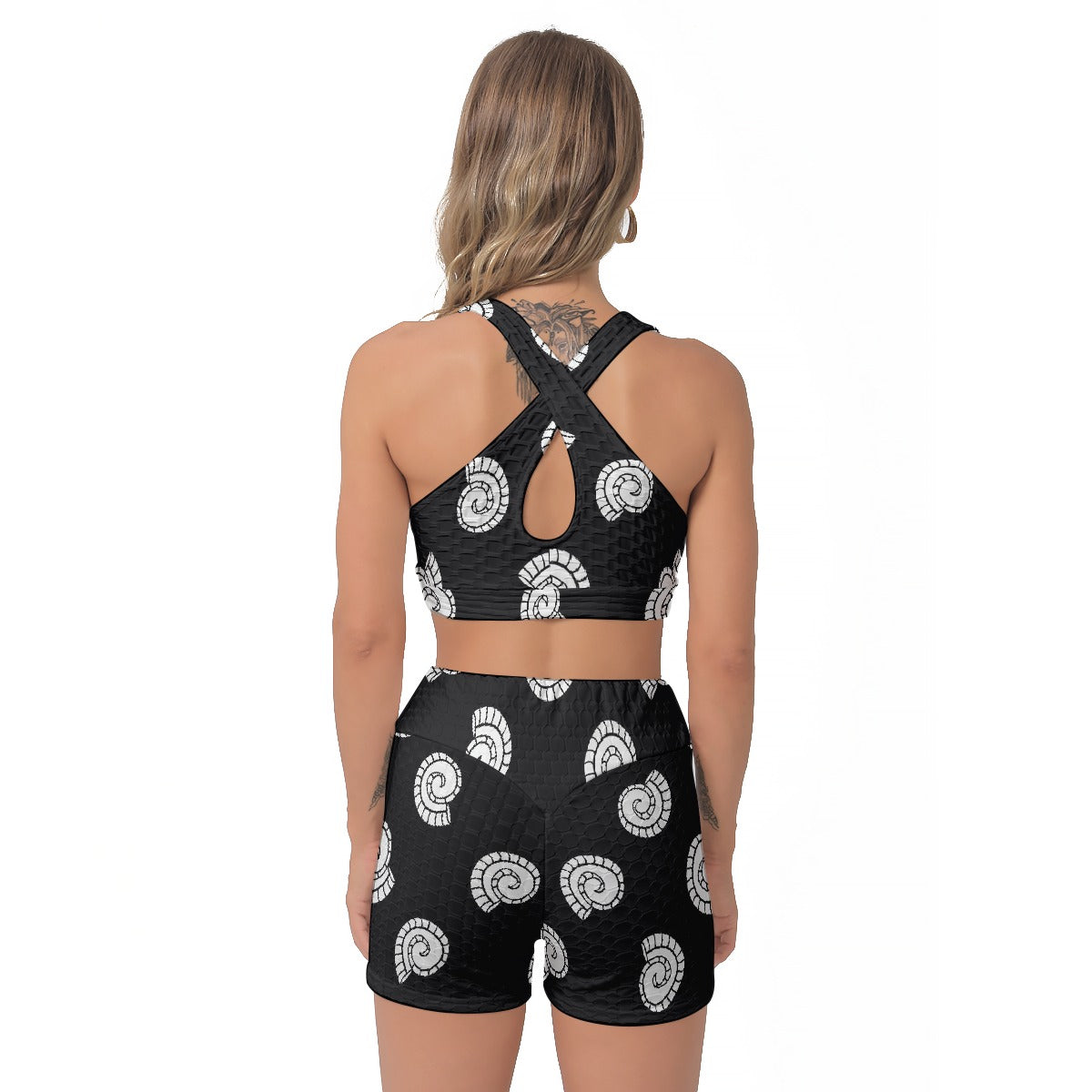All-Over Print Women's Sports Bra Suit