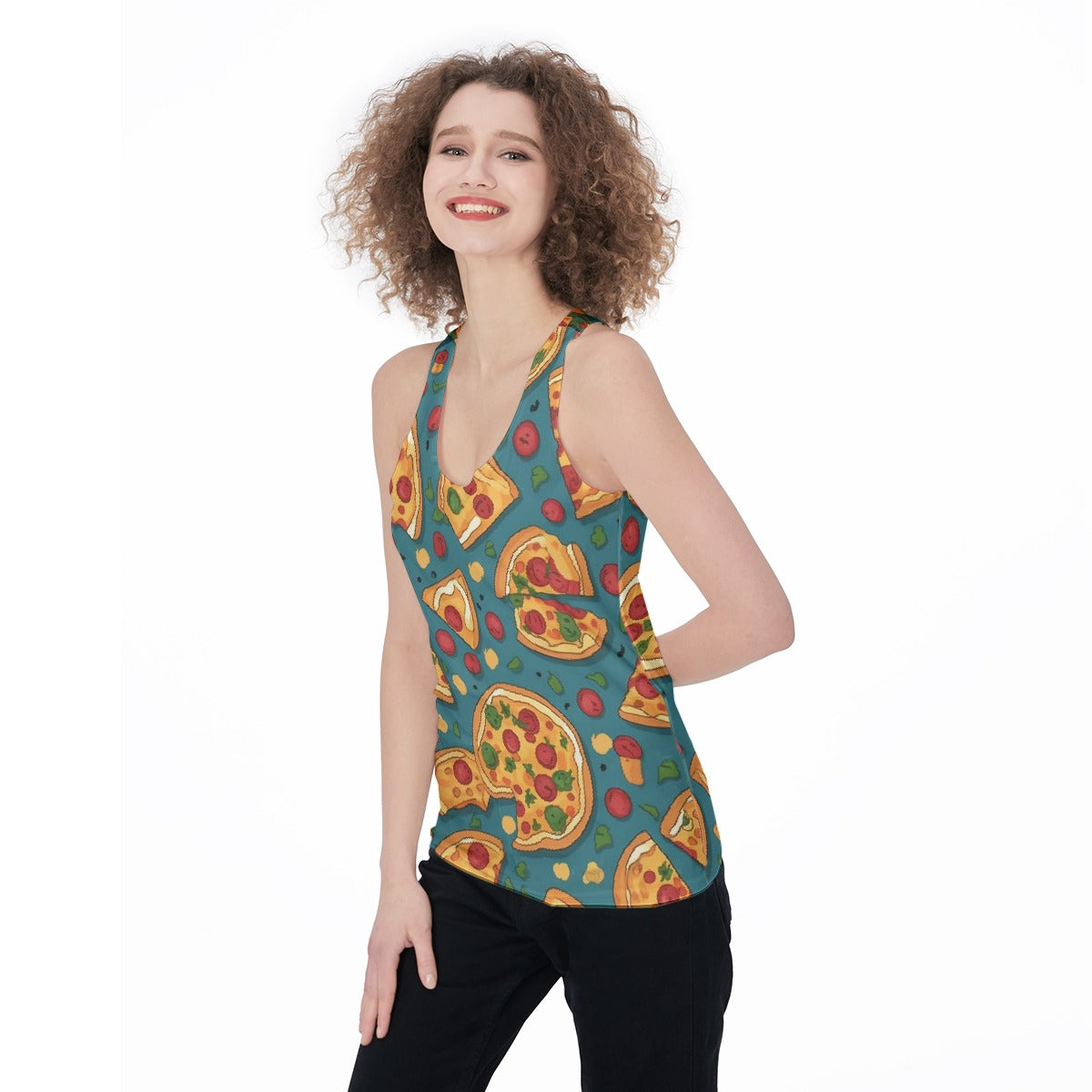 All-Over Print Women's Racerback Tank Top