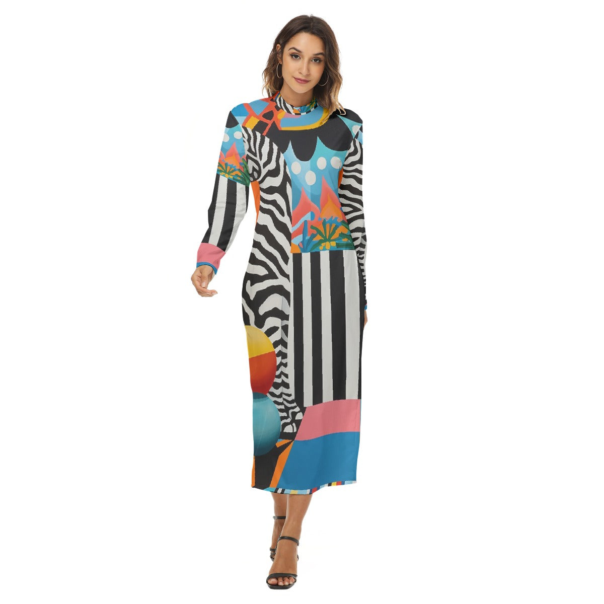All-Over Print Women's Hip Dress