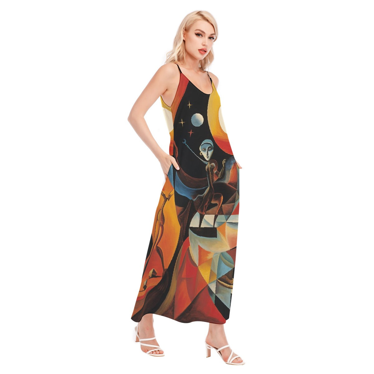 All-Over Print Women's Sling Dress