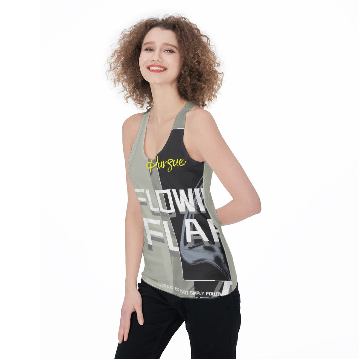 All-Over Print Women's Racerback Tank Top