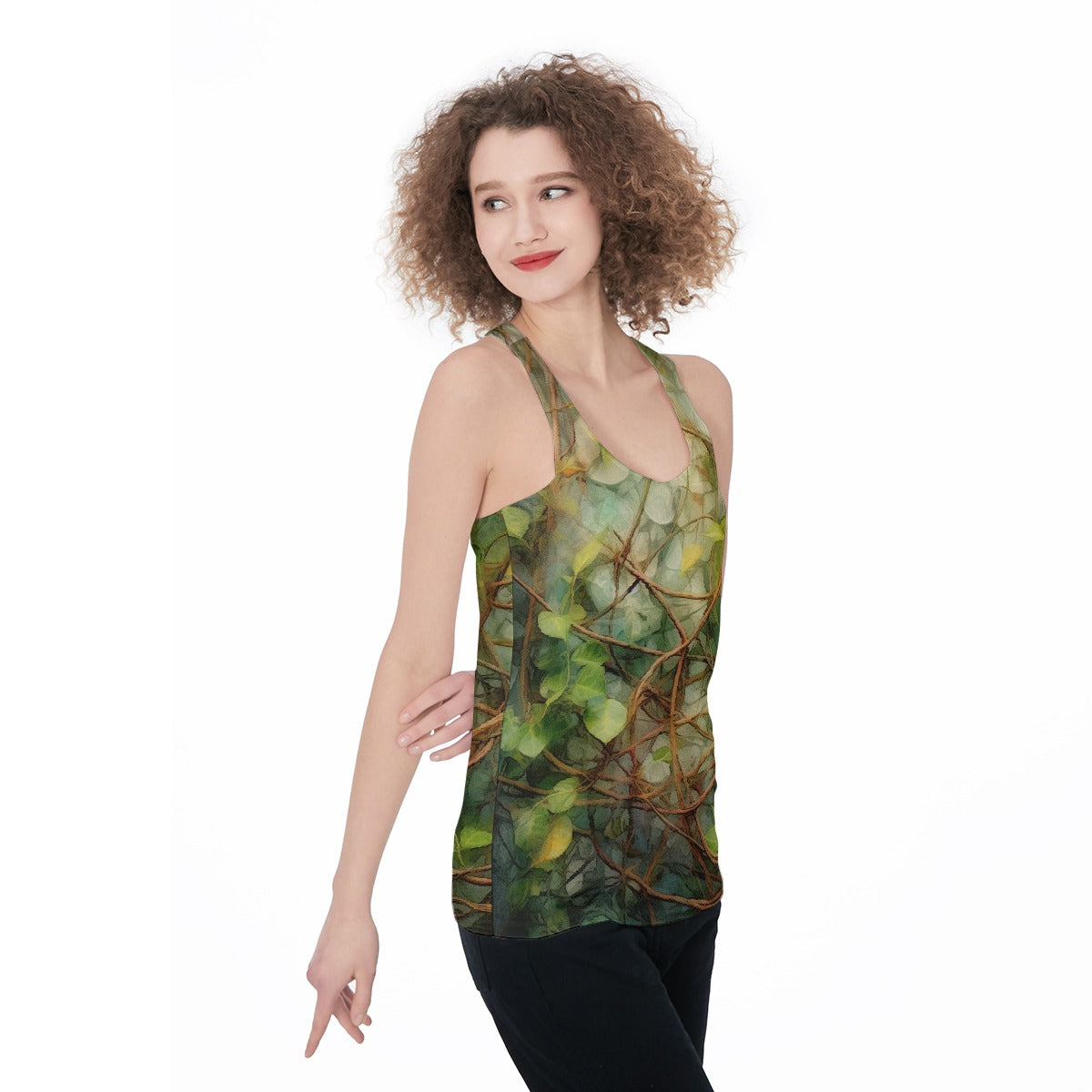 All-Over Print Women's Racerback Tank Top