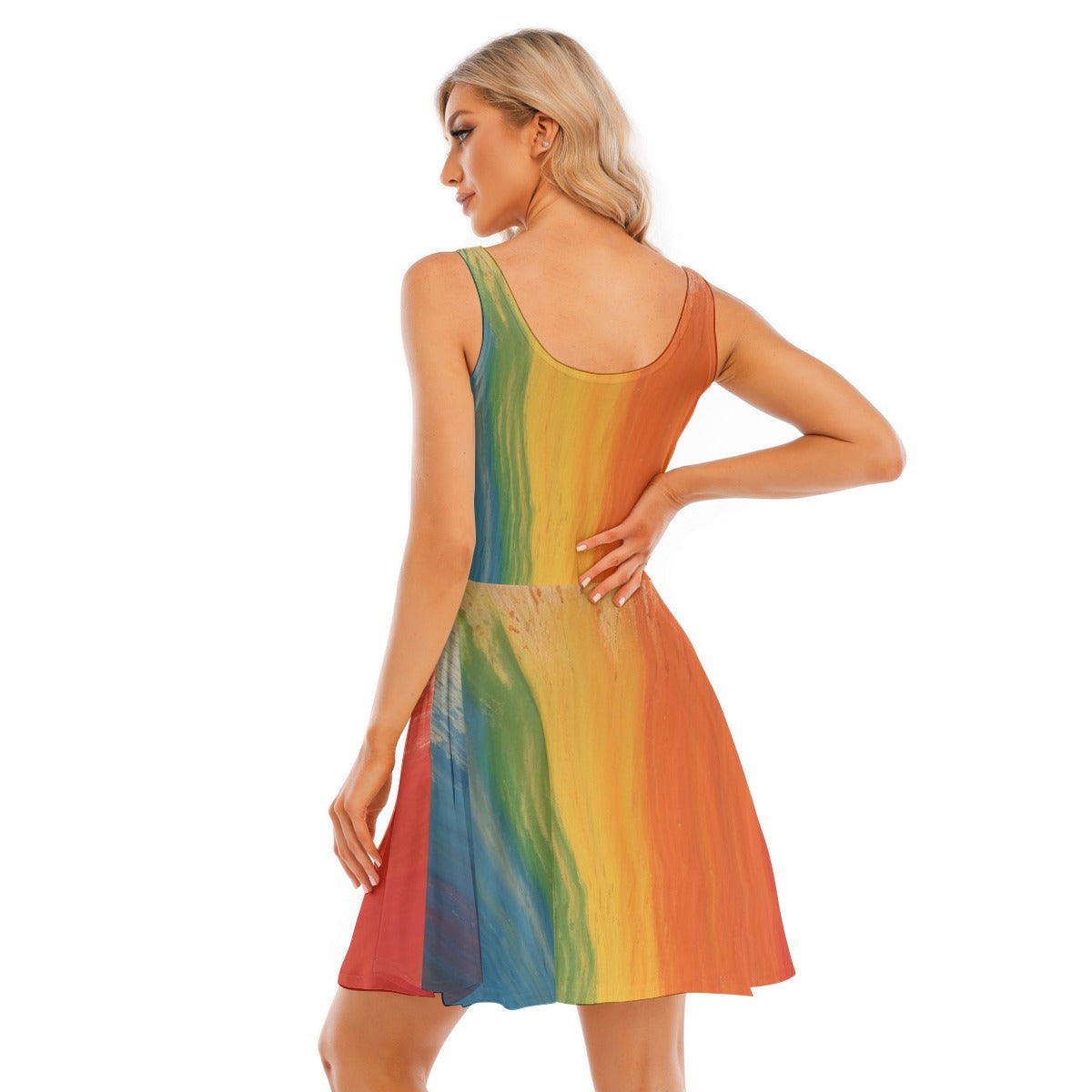 All-Over Print Women's Tank Vest Dress