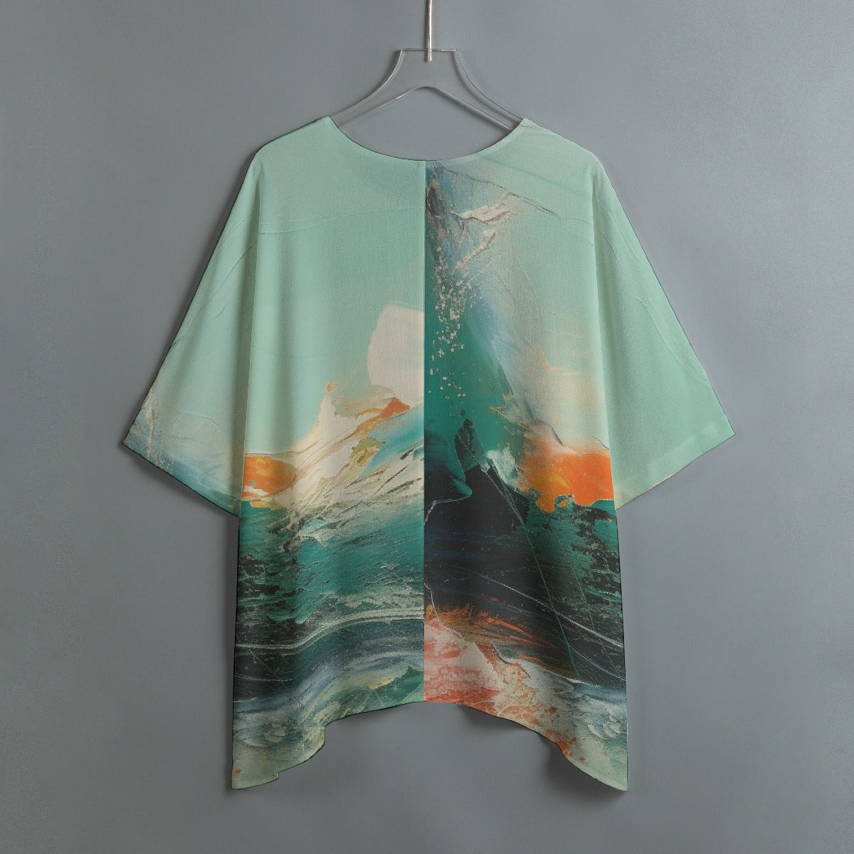 All-Over Print Women's Bat Sleeve Shirt