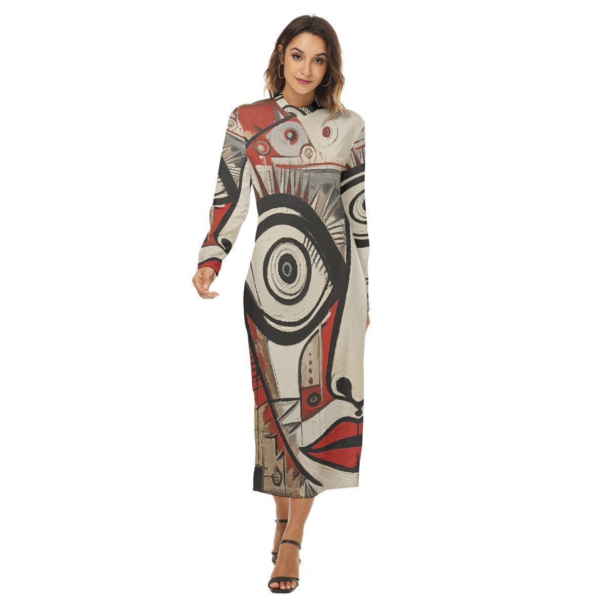 All-Over Print Women's Hip Dress