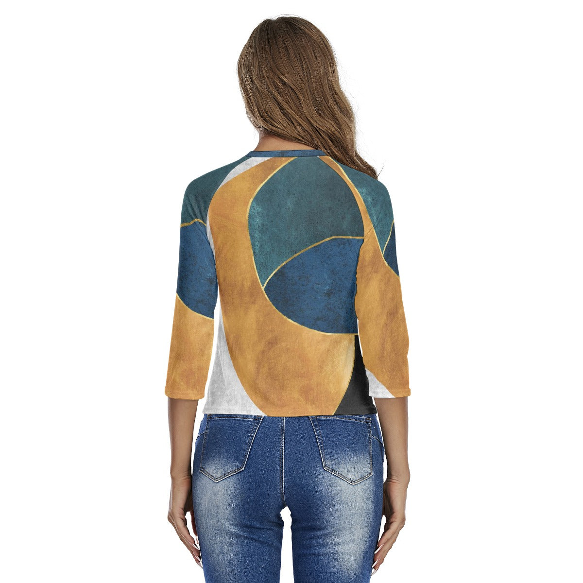 All-Over Print Women's Raglan Sleeves T-shirts