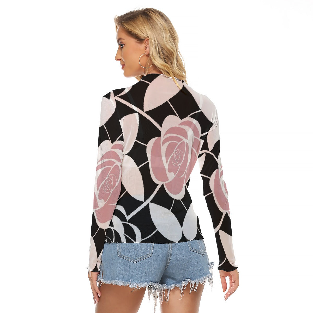 All-Over Print Women's Mesh T-shirt