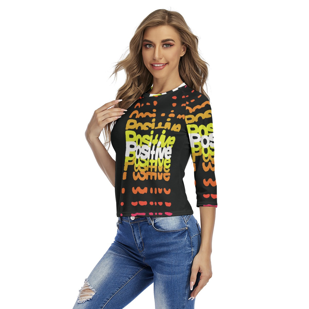 All-Over Print Women's Raglan Sleeves T-shirts