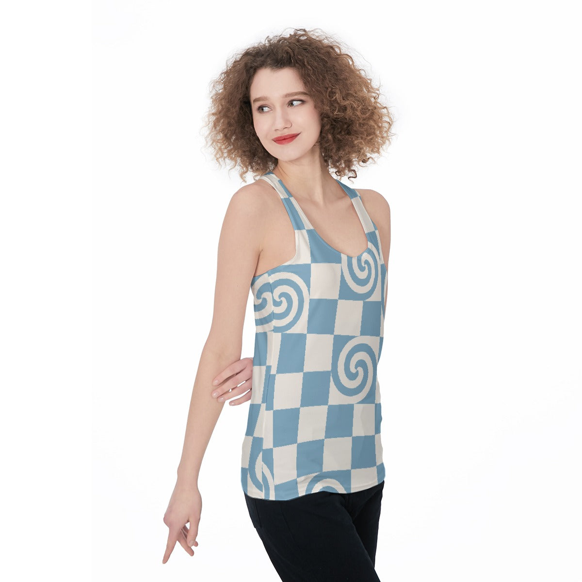 All-Over Print Women's Racerback Tank Top