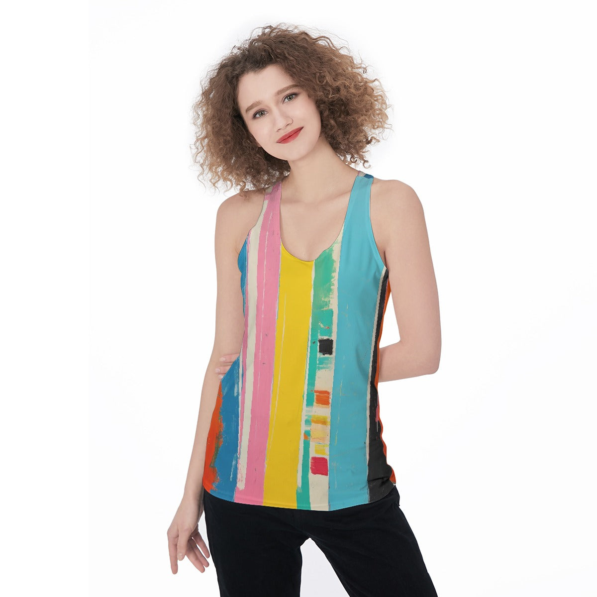 All-Over Print Women's Racerback Tank Top