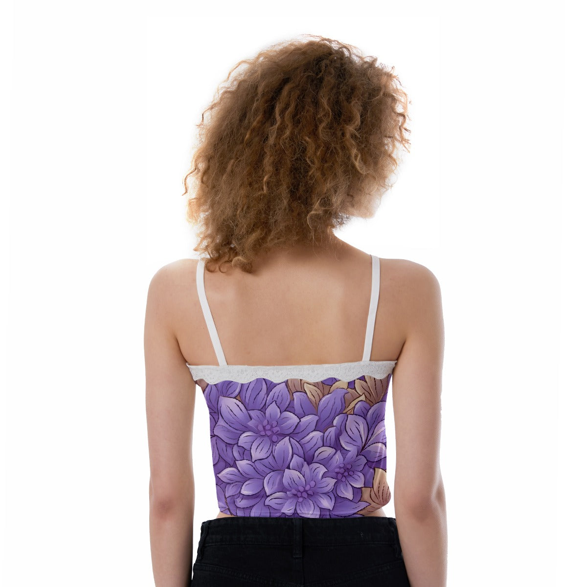 All-Over Print Women's Lace Camisole