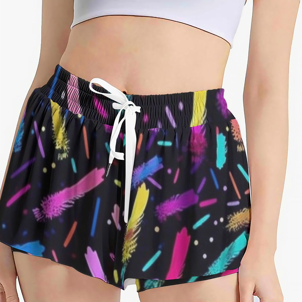All-Over Print Women's Sport Skorts With Pocket