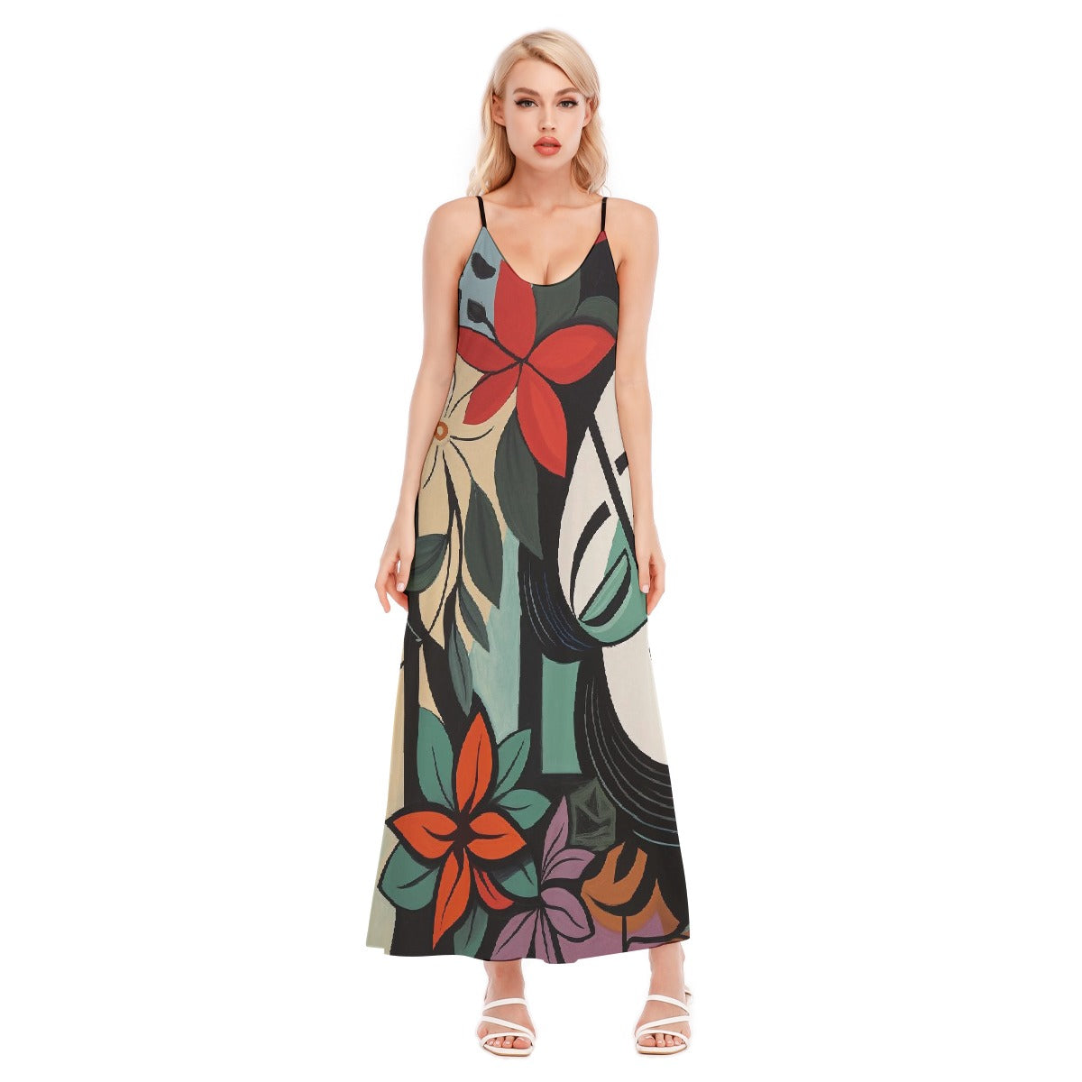 All-Over Print Women's Sling Dress