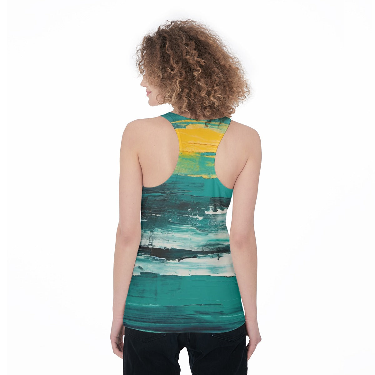 All-Over Print Women's Racerback Tank Top