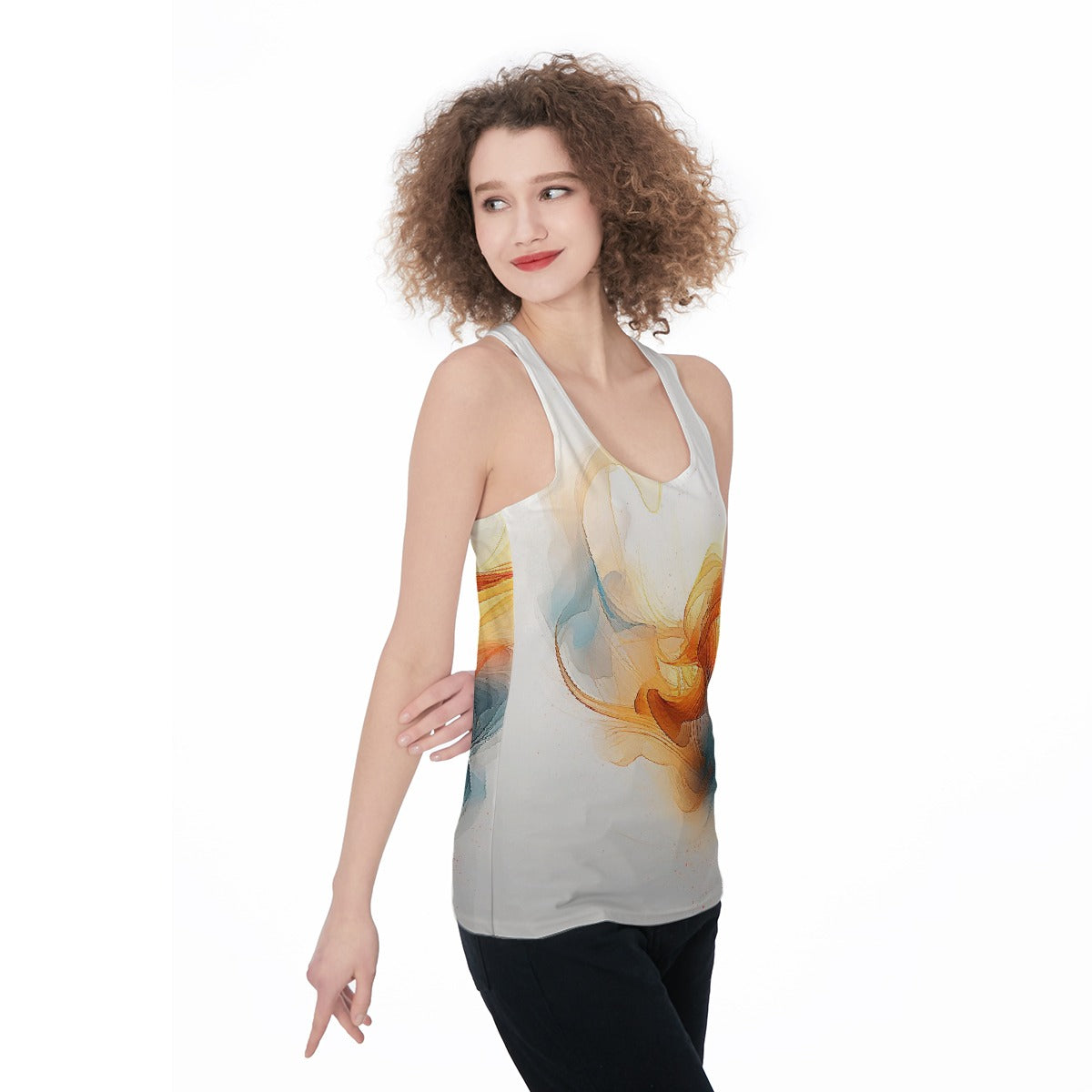 All-Over Print Women's Racerback Tank Top
