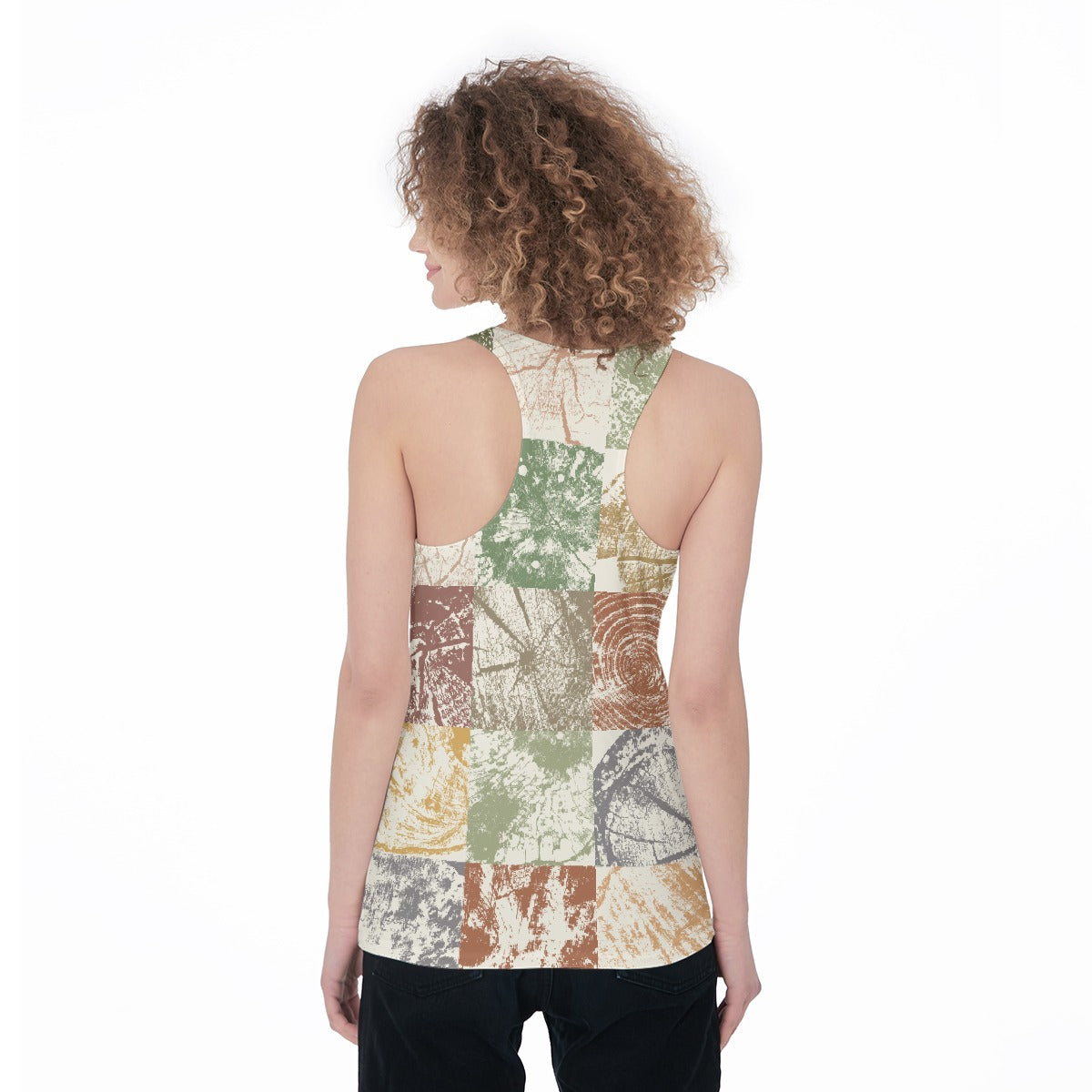 All-Over Print Women's Racerback Tank Top