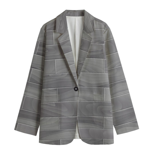 All-Over Print Women's Leisure Blazer
