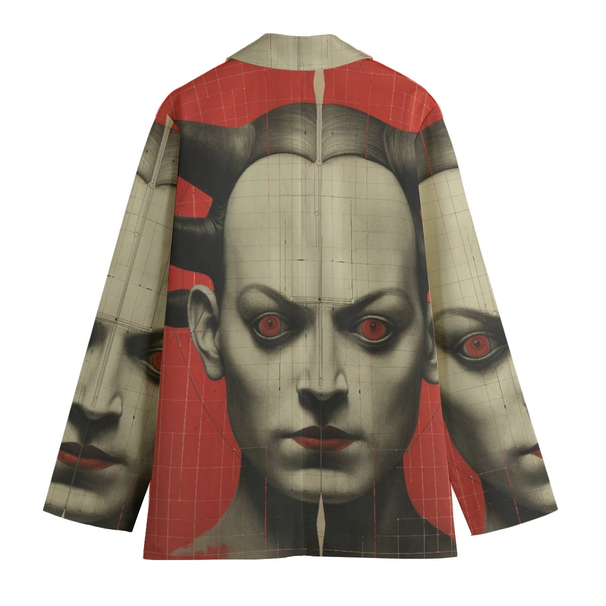 All-Over Print Women's Leisure Blazer