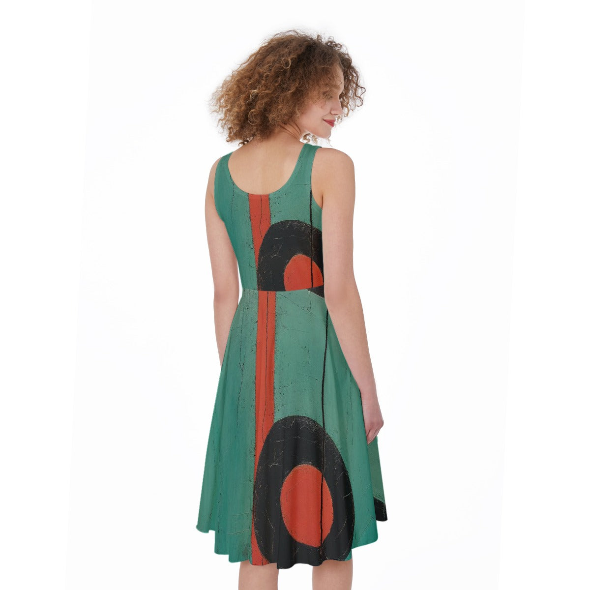 All-Over Print Women's Sleeveless Dress