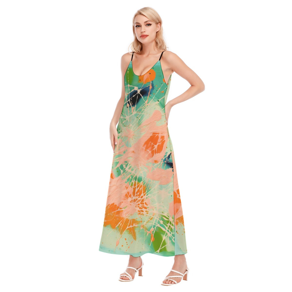 All-Over Print Women's Sling Dress