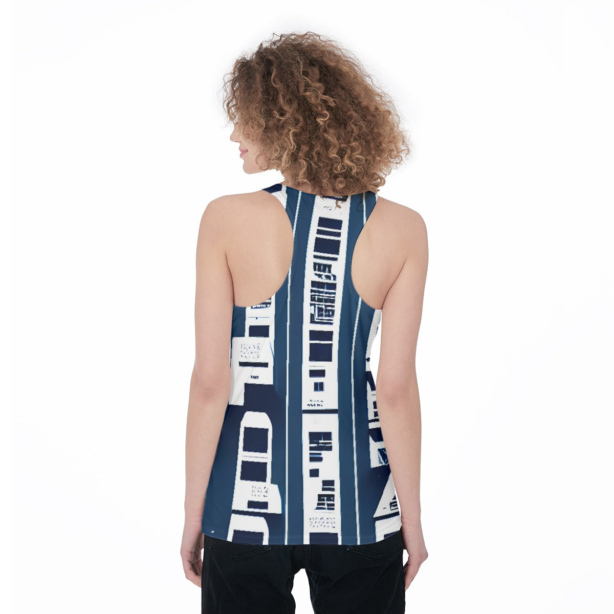 All-Over Print Women's Racerback Tank Top