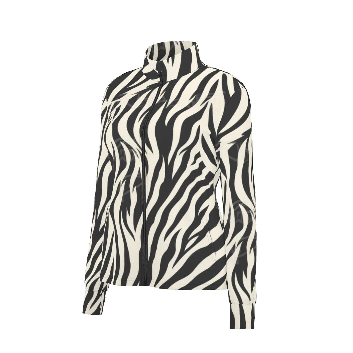 All-Over Print Women's Long Sleeve Thumbhole Jacket