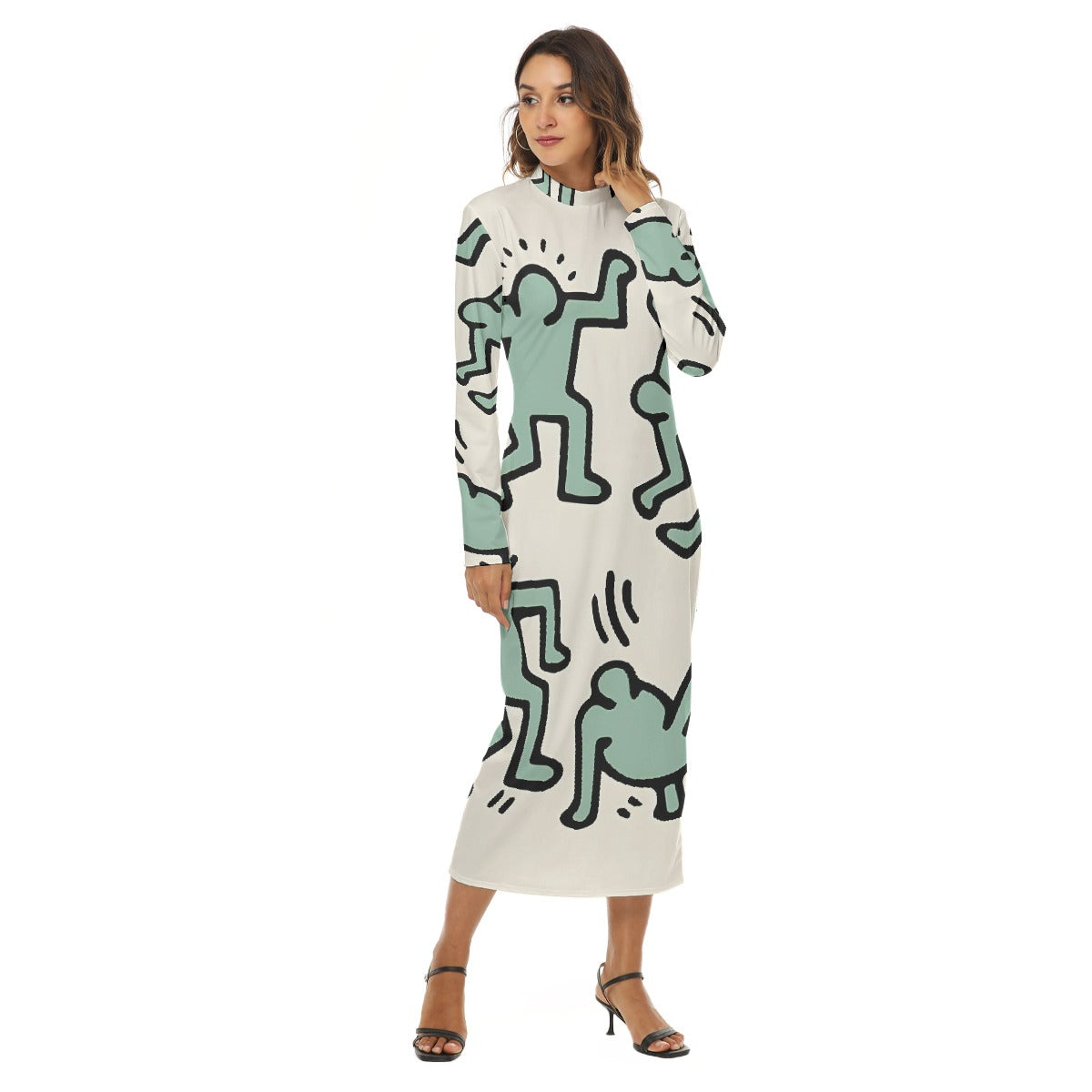 All-Over Print Women's Hip Dress