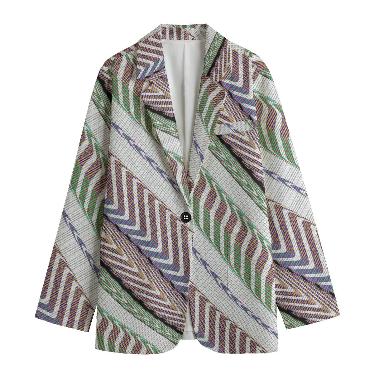 All-Over Print Women's Leisure Blazer