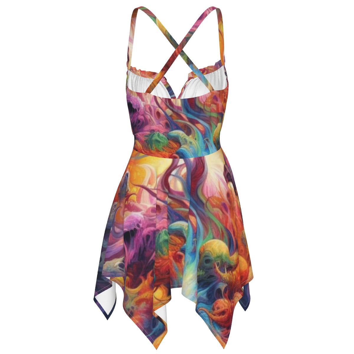 All-Over Print Women's Slip Dress