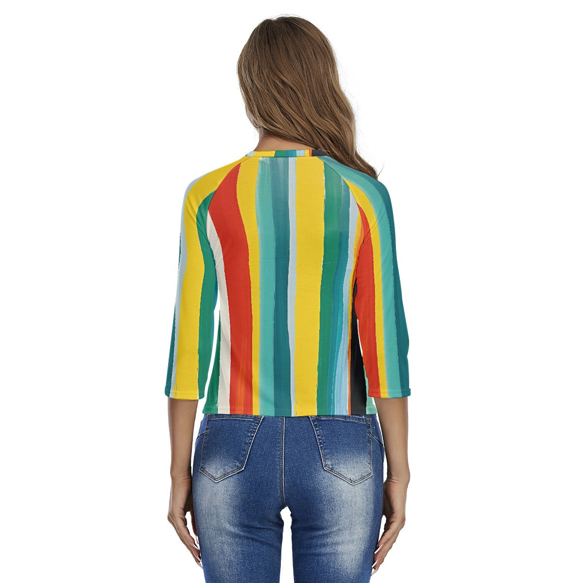 All-Over Print Women's Raglan Sleeves T-shirts