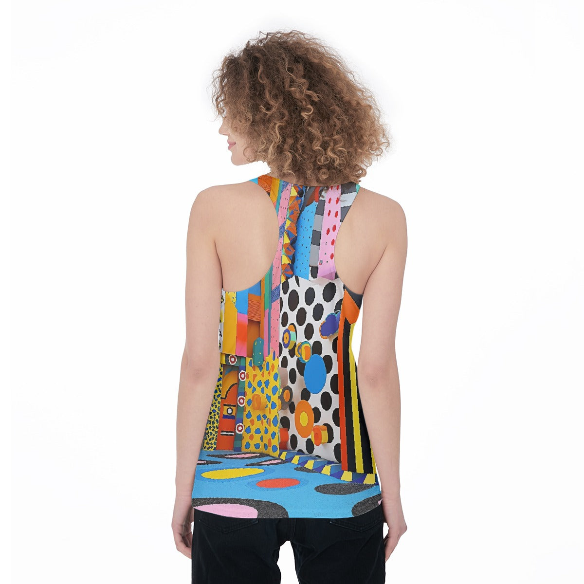 All-Over Print Women's Racerback Tank Top