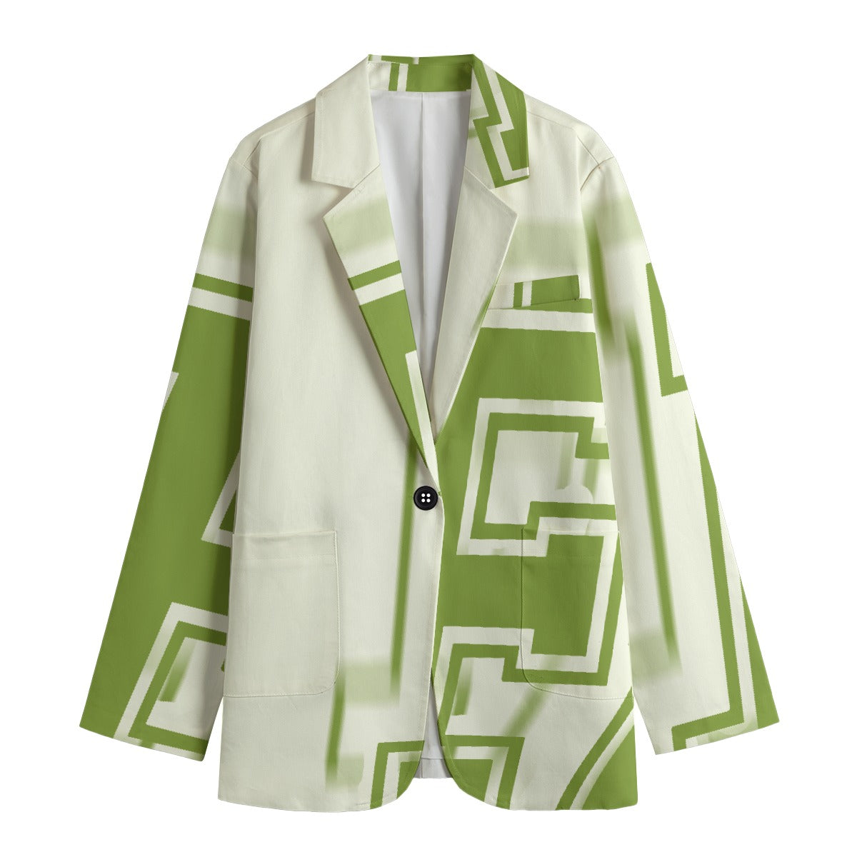 All-Over Print Women's Leisure Blazer