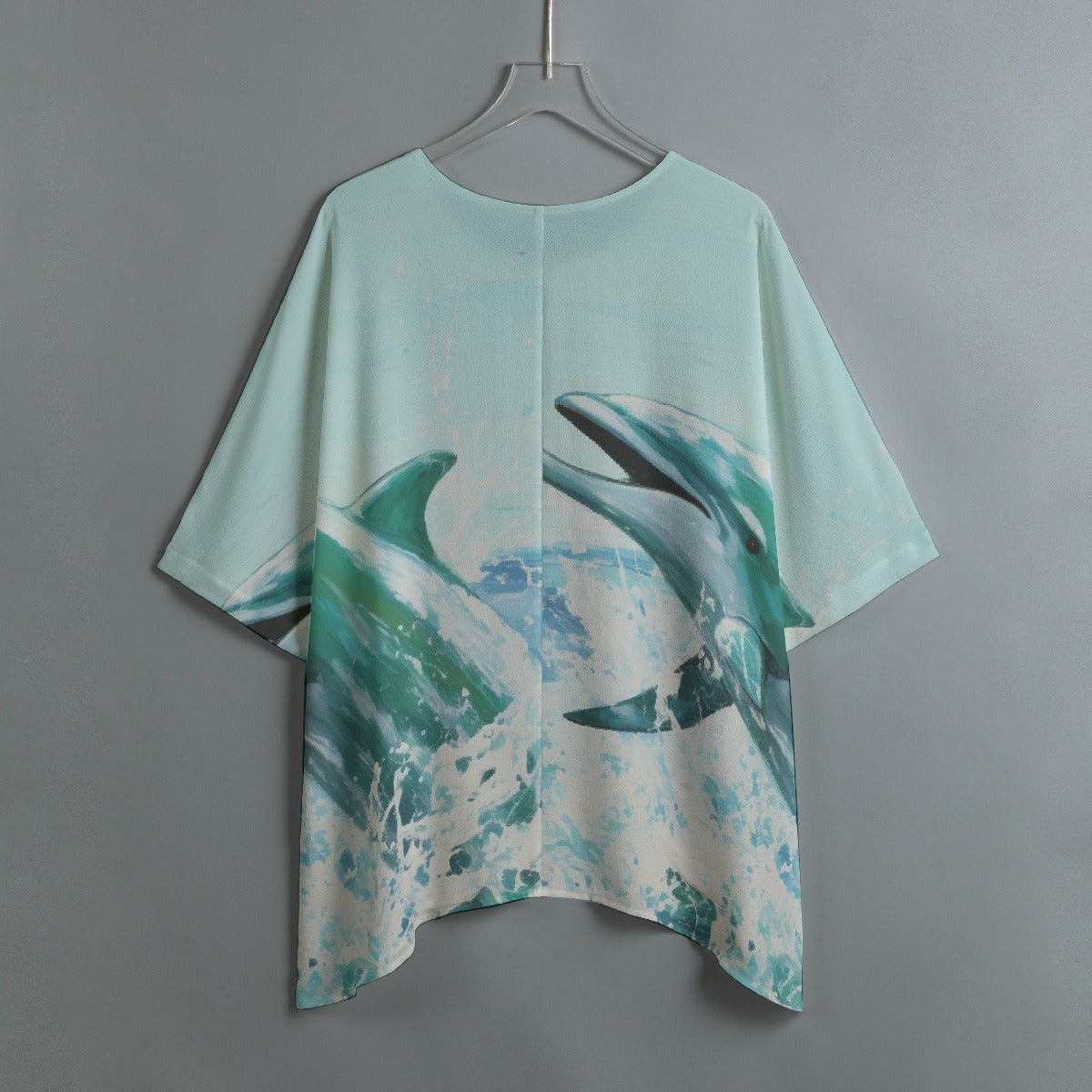 All-Over Print Women's Bat Sleeve Shirt