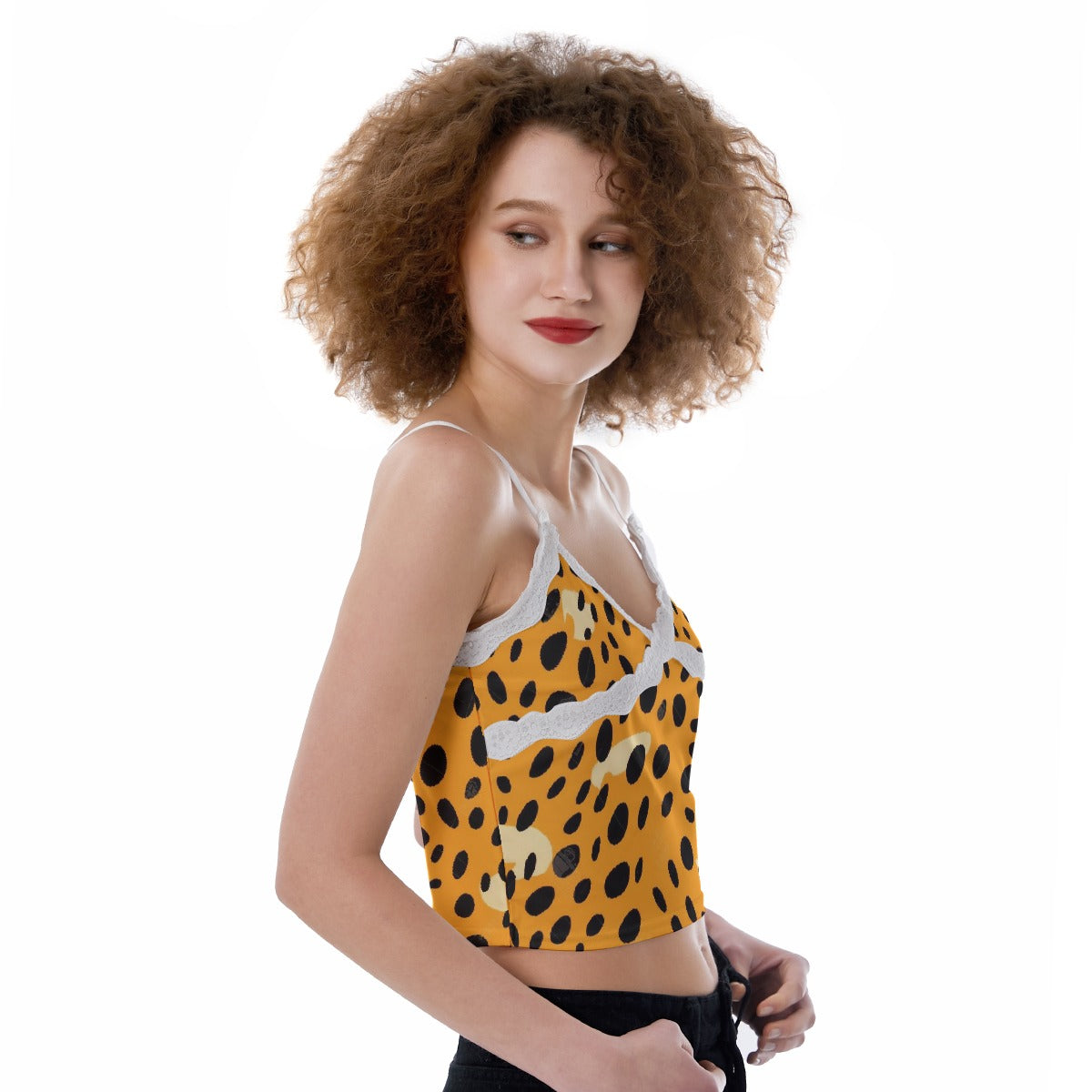 All-Over Print Women's Lace Camisole