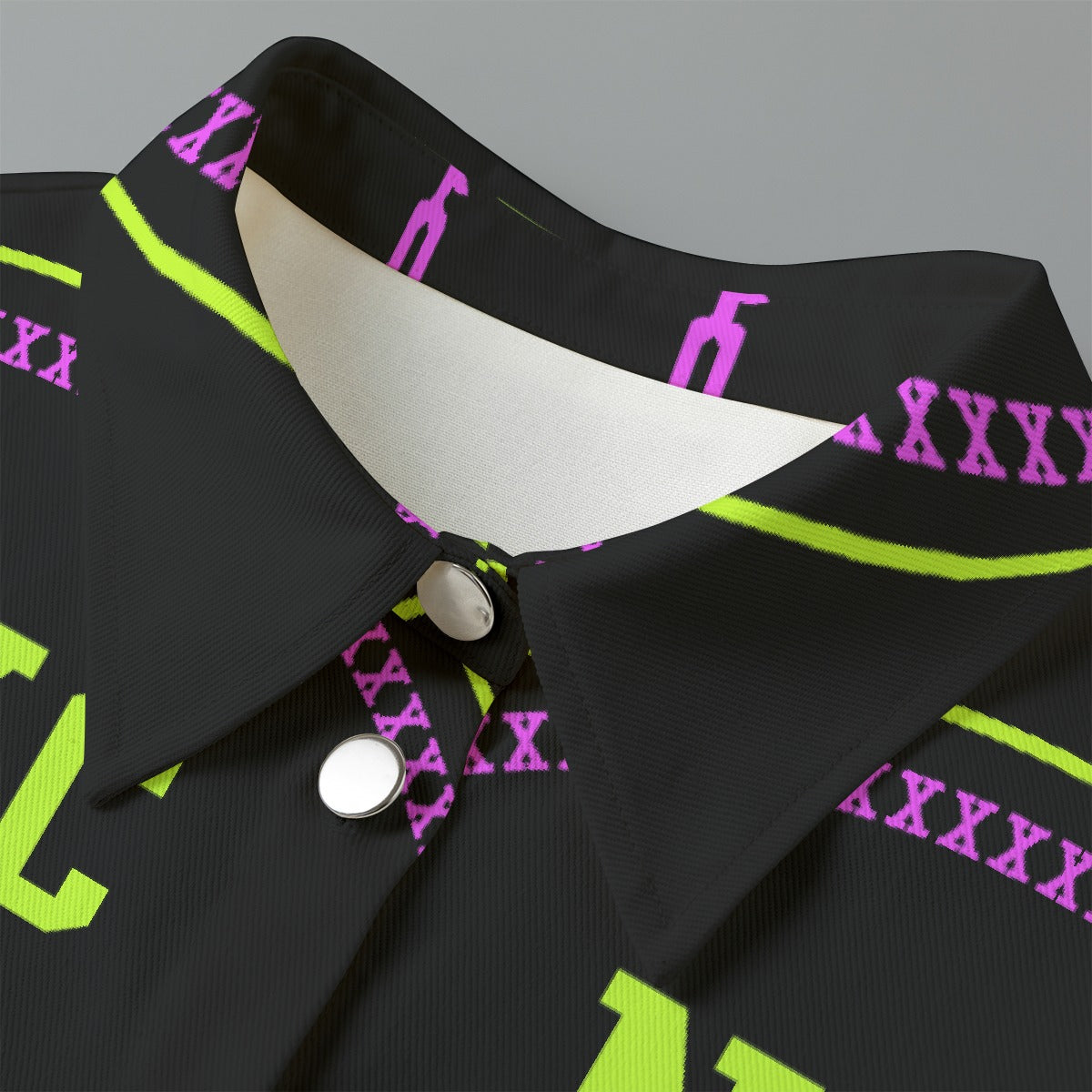 All-Over Print Women's Cropped Jacket | 245GSM Cotton