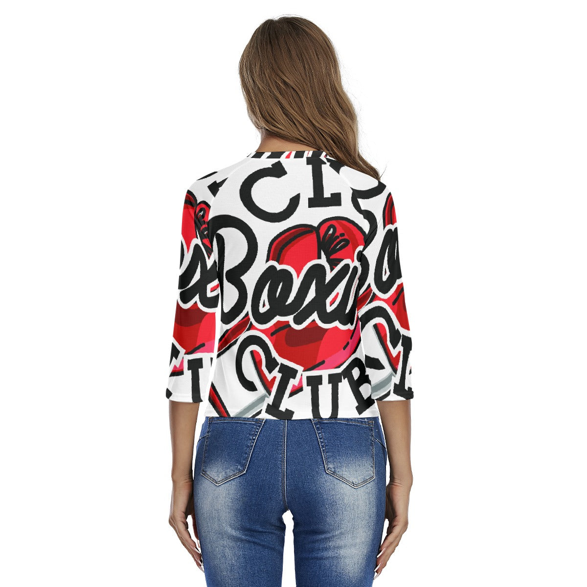 All-Over Print Women's Raglan Sleeves T-shirts