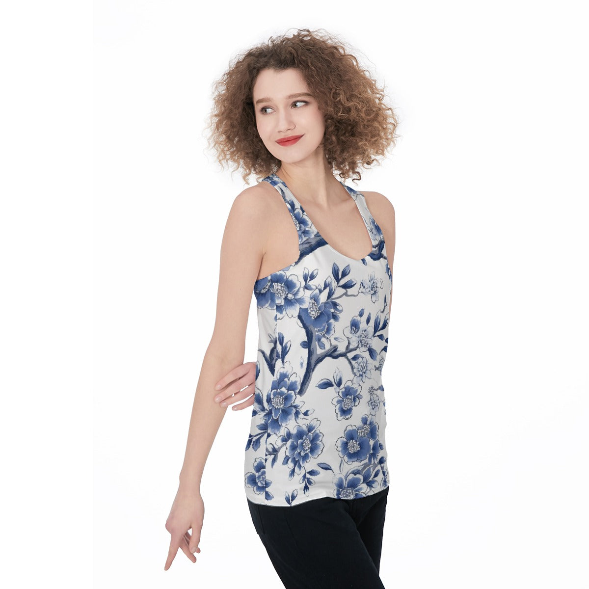 All-Over Print Women's Racerback Tank Top