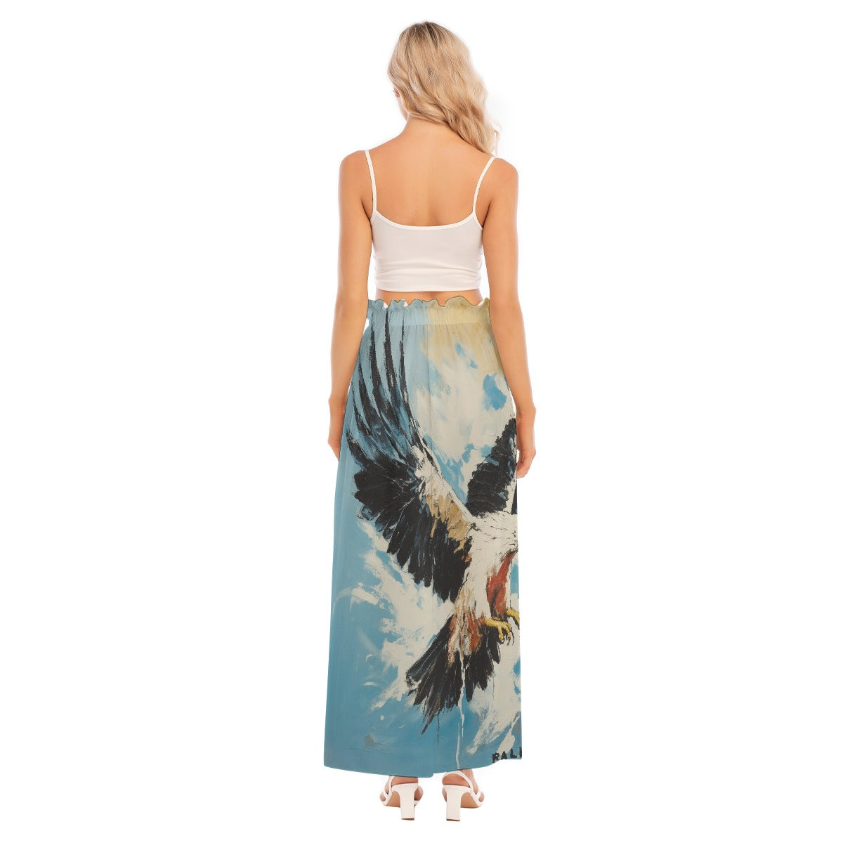 All-Over Print Women's Side Split Skirt