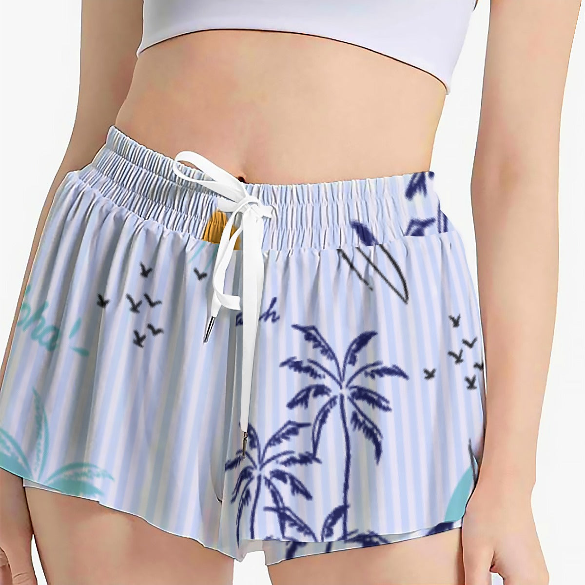 All-Over Print Women's Sport Skorts With Pocket