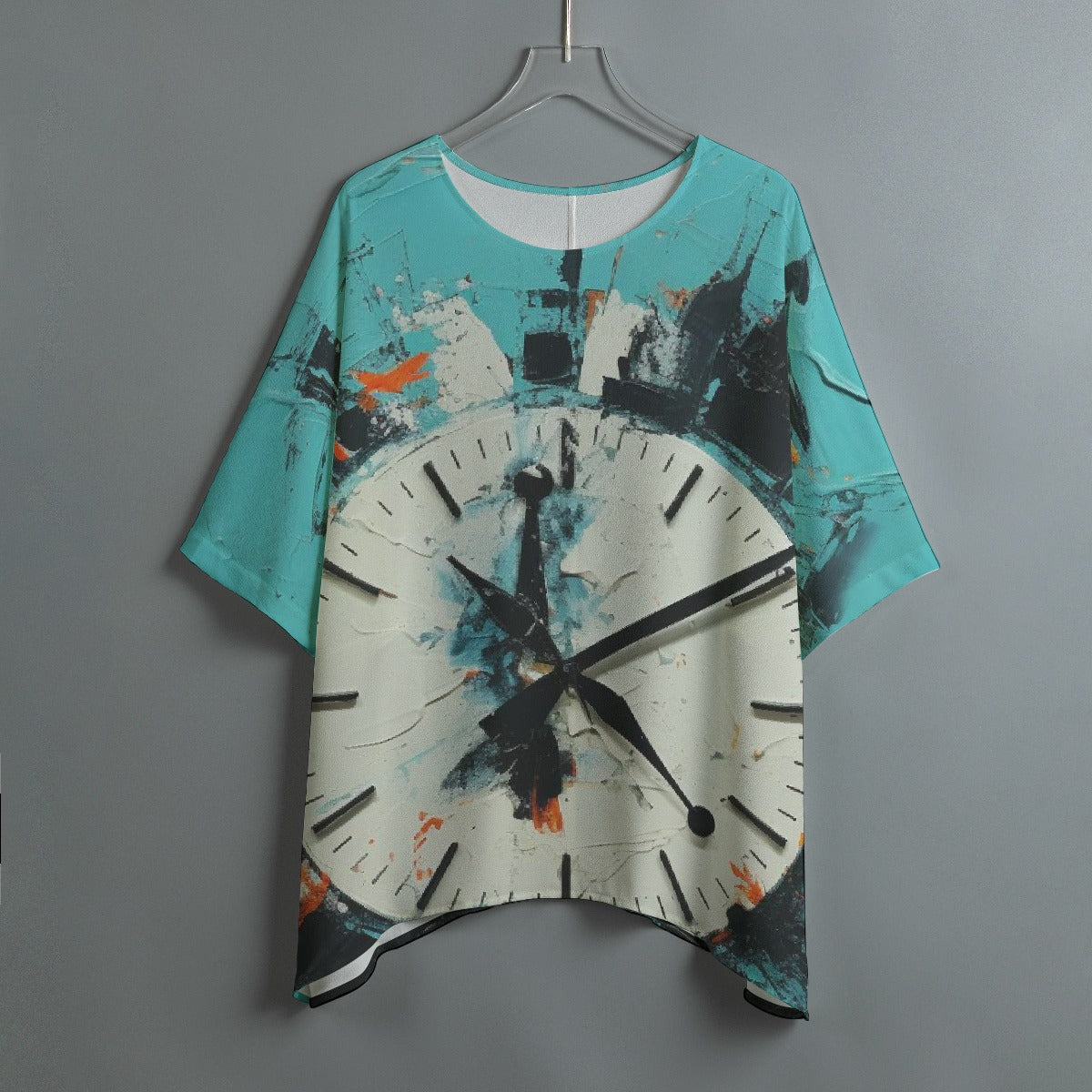 All-Over Print Women's Bat Sleeve Shirt