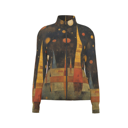 All-Over Print Women's Long Sleeve Thumbhole Jacket
