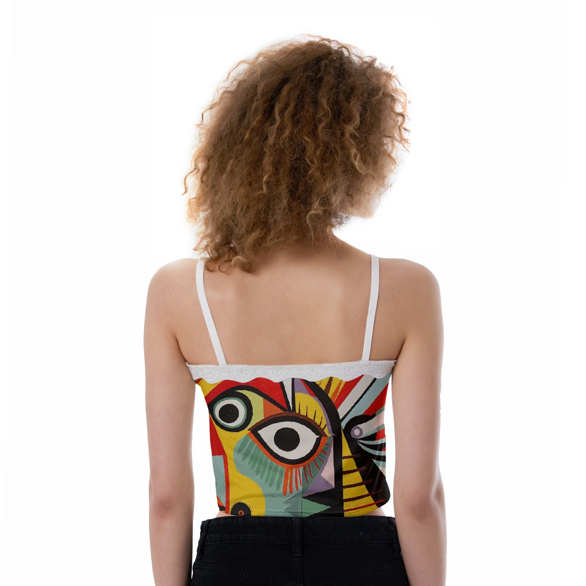 All-Over Print Women's Lace Camisole