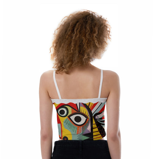 All-Over Print Women's Lace Camisole