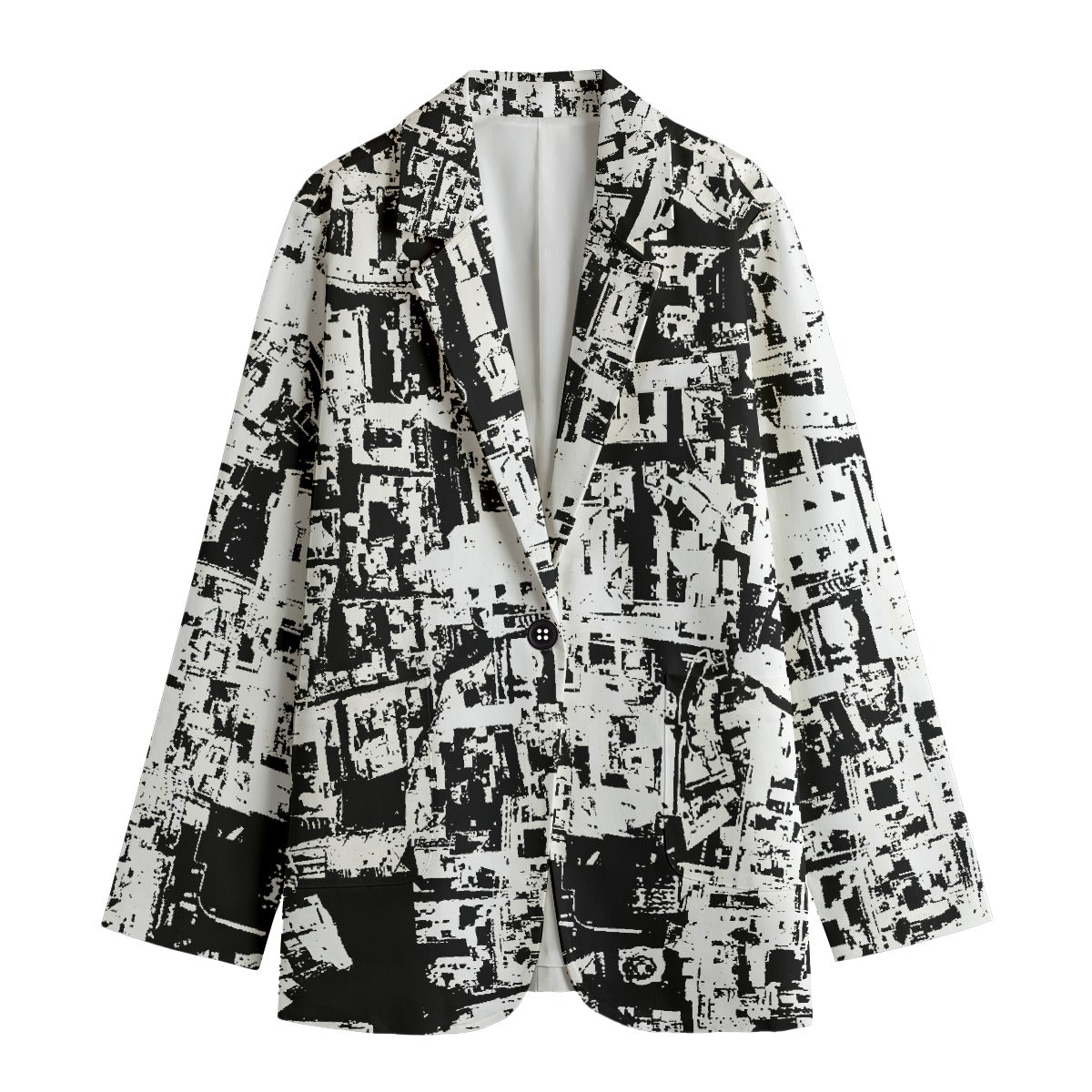 All-Over Print Women's Leisure Blazer