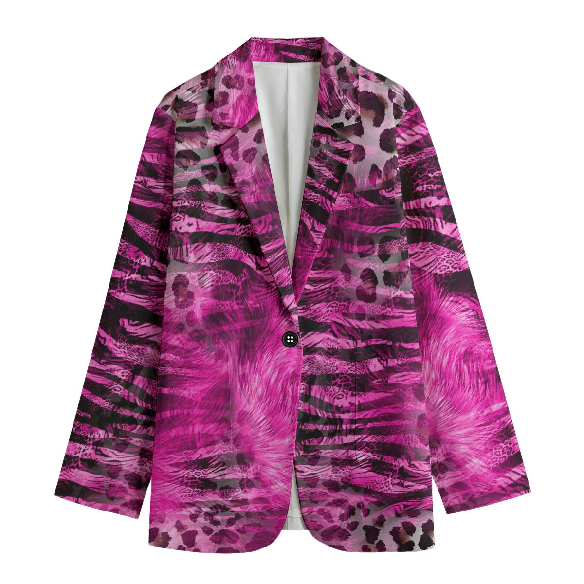 All-Over Print Women's Leisure Blazer
