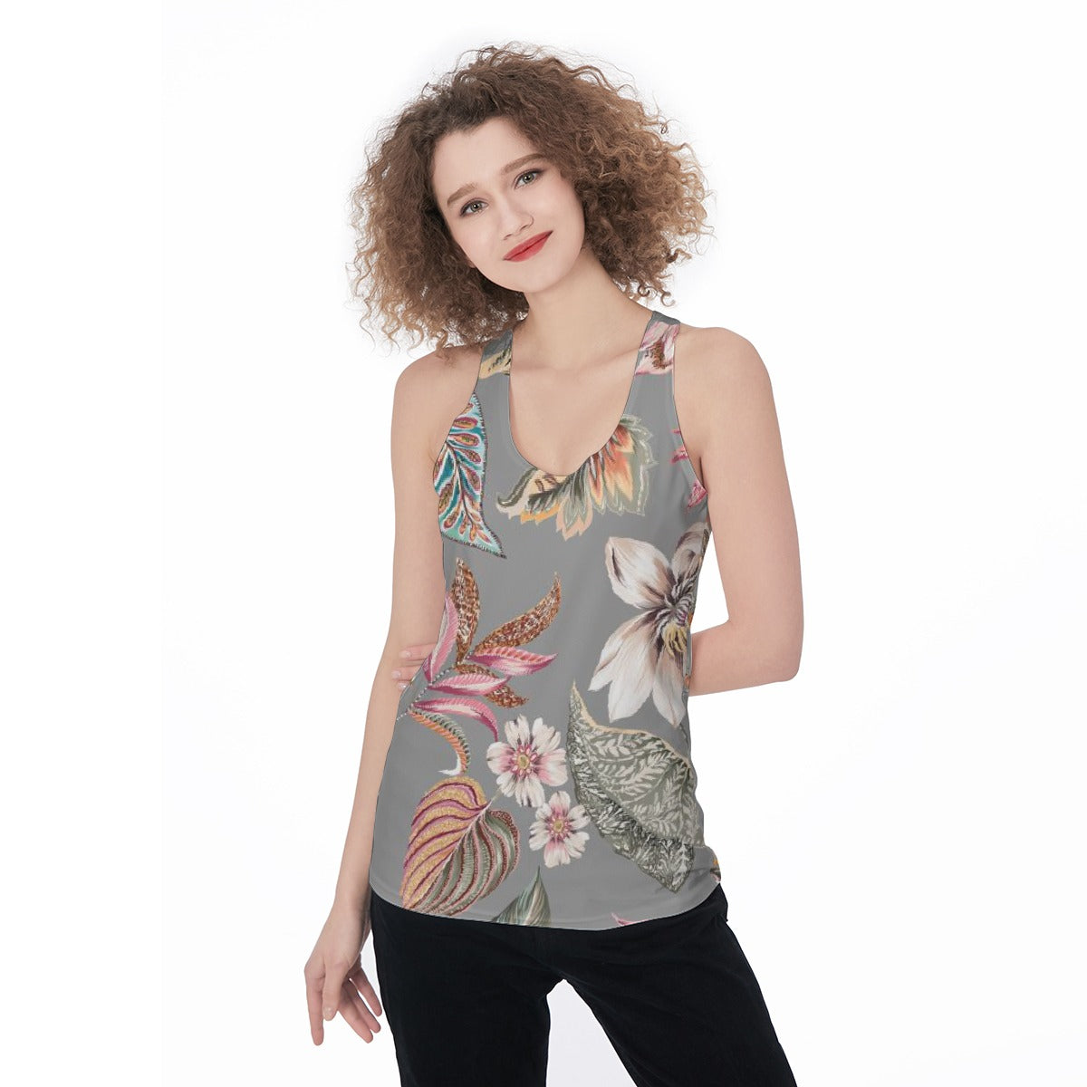 All-Over Print Women's Racerback Tank Top